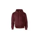 Gildan Dryblend kapucnis pulóver (bordó)