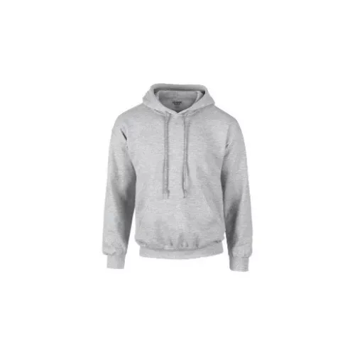 Gildan Dryblend kapucnis pulóver (sportszürke)