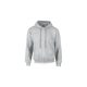 Gildan Dryblend kapucnis pulóver (sportszürke)