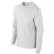 Gildan Ultra Cotton hosszú újjú póló (hamuszürke)