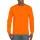 Gildan Ultra Cotton jól láthatósági hosszú újjú póló (fluo narancs)
