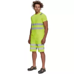 Teruel jól láthatósági póló (fluo sárga)