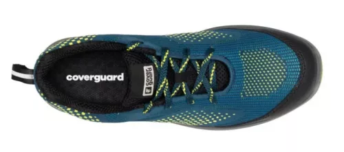 Coverguard Milerite S1P SRc munkavédelmi cipő (zöld-sárga)