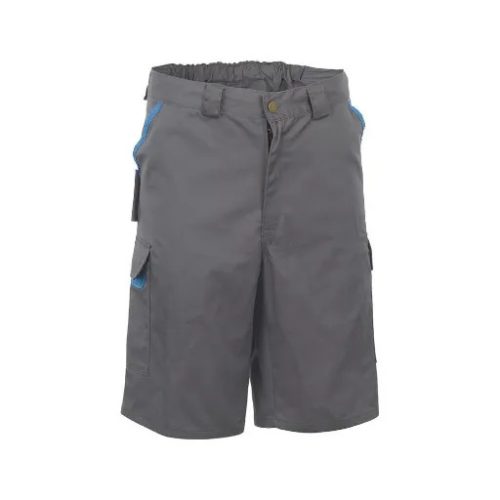 Rock Worker rövid munkásnadrág (szürke/kék)