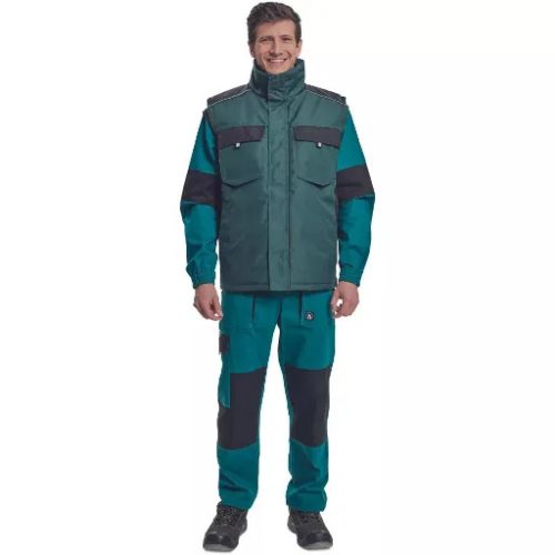 Max Neo munkás mellény (zöld)