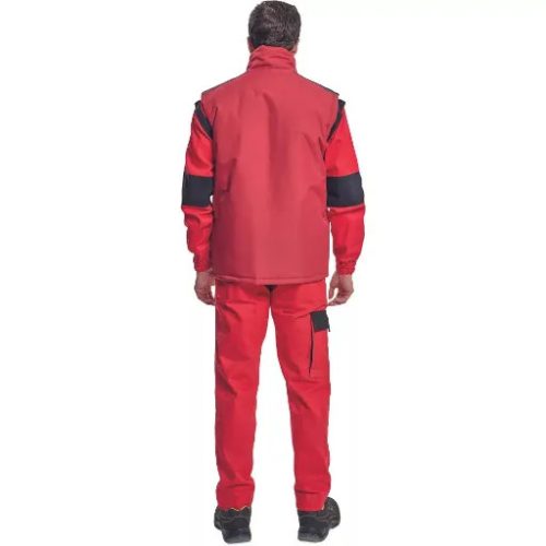 Max Neo munkás mellény (piros)