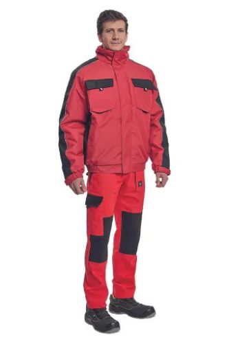 Max Neo munkás pilótadzseki (piros)