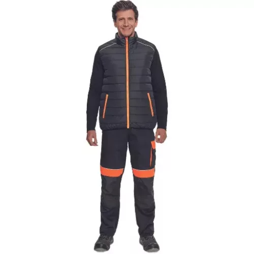Max Vivo Light mellény (fekete-narancs)