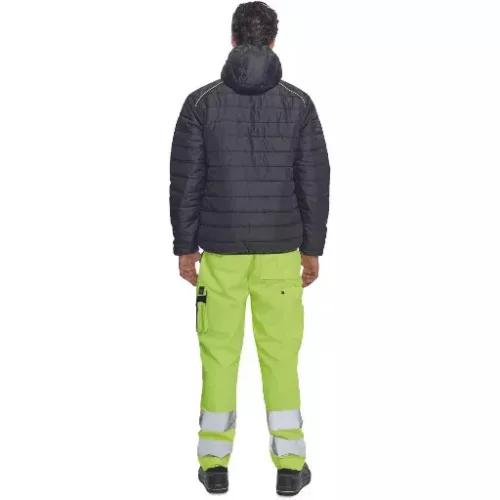 Max Vivo Light munkásdzseki (fekete-sárga)