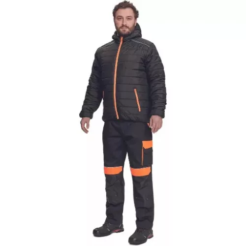 Max Vivo Light munkásdzseki (fekete-narancs)