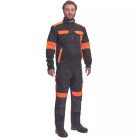 Max Vivo munkakabát (fekete-narancs)