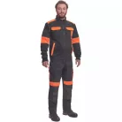 Max Vivo munkakabát (fekete-narancs)