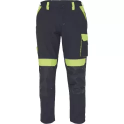 Max Vivo derekas munkásnadrág (fekete-sárga)