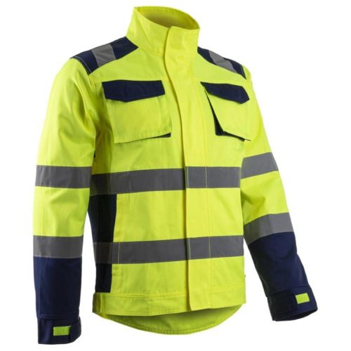 Coverguard Hibana jól láthatósági munkáskabát (sárga-kék)