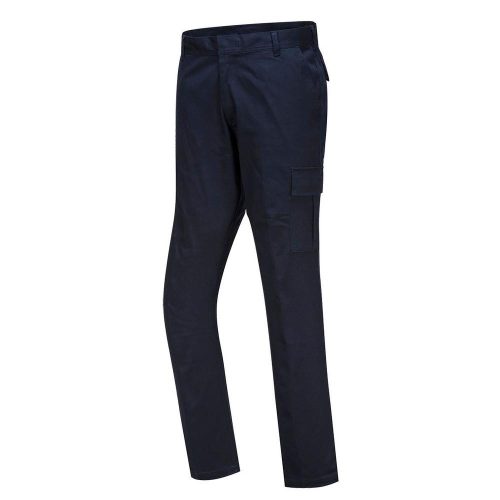 Stretch Slim combat munkavádelmi nadrág (tengerészkék)