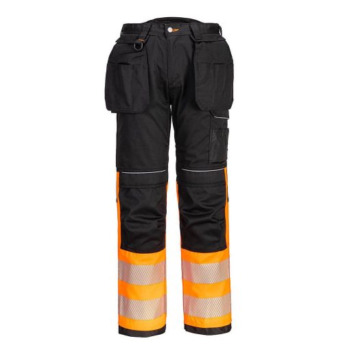 PW3 Hi-Vis Class 1 Holster nadrág (fekete-narancs)