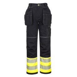 PW3 Hi-Vis Class 1 Holster nadrág (fekete-sárga)