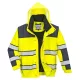 Portwest C466 Hi-Vis Classic 3in1 bomber láthatósági dzseki (sárga-tengerészkék)