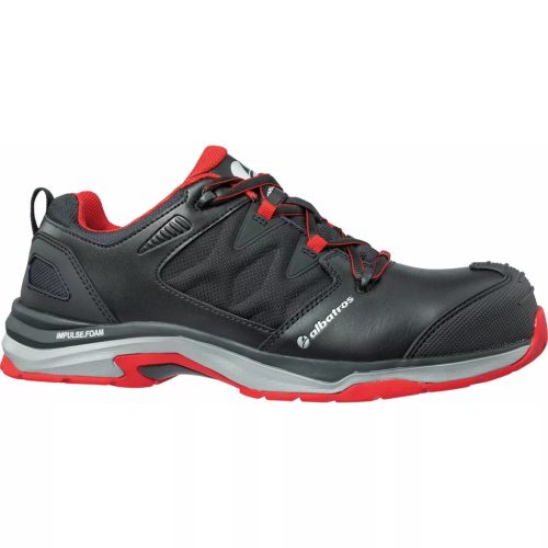 Albatros Ultratrail munkavédelmi cipő S3 ESD HRO SRC (fekete-piros)