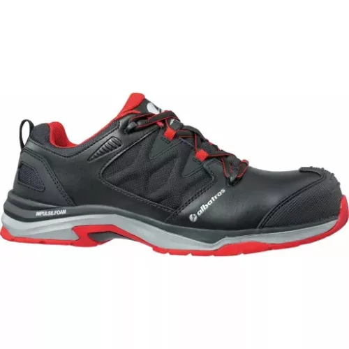 Albatros Ultratrail munkavédelmi cipő S3 ESD HRO SRC (fekete-piros)