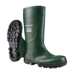 Dunlop Work-it S5 zöld PVC védőcsizma