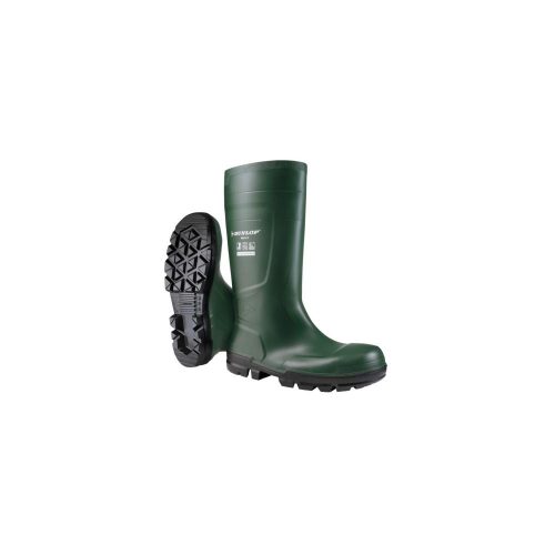 Dunlop Work-it S5 zöld PVC védőcsizma