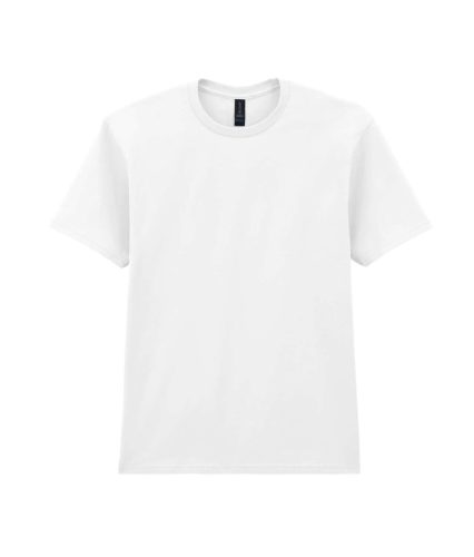 GILDAN SOFTSTYLE környakas póló  White  2XL