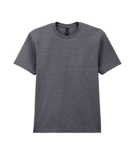 GILDAN SOFTSTYLE környakas póló  Graphite Heather  2XL