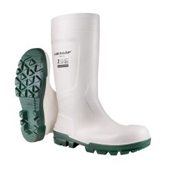 DUNLOP WORKIT SAFETY S5 FEHÉR PVC CSIZMA_37