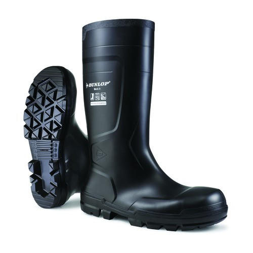 Dunlop Work-it S5 zöld PVC védőcsizma