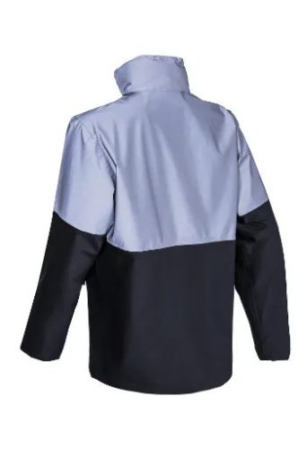 Taka fényvisszaverő betétes fekete softshell dzseki