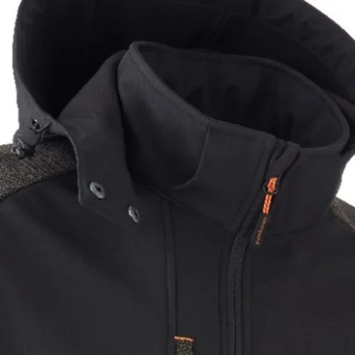Yuki II softshell dzseki fekete/narancs