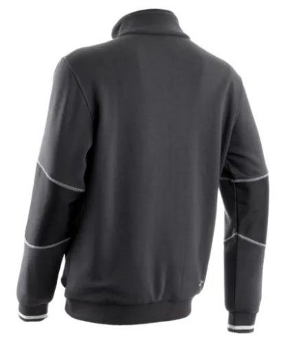 Kiji sötétszürke meleg cipzáras felső