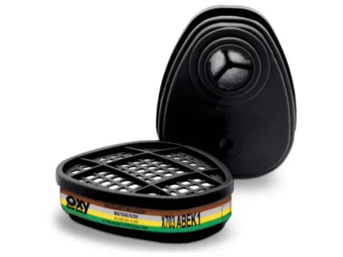 OXYLINE OXYPRO X703 ABEK1 gázszűrő EN 14387, bajonett zár, 2 db/csom