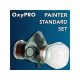 OXYPRO ZX6LA27N11P2-f festő alapkészlet 5 részes, maszk+szűrő+kiegészítők
