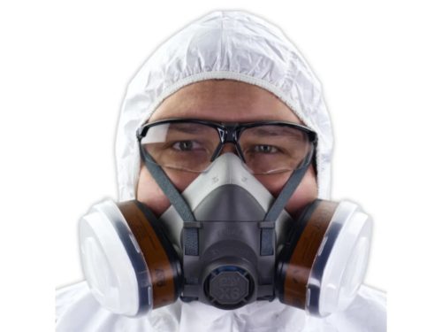 OXYPRO ZX6LA27N11P2-f festő alapkészlet 5 részes, maszk+szűrő+kiegészítők