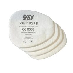   OXYLINE X7N11 P2 R D részecske előszűrő, X701 A1, X702 A1, X703, ABEK1, 4 db/cso