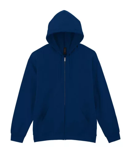 SOFTSTYLE™ FullZipp kapucnis pulóver L navy