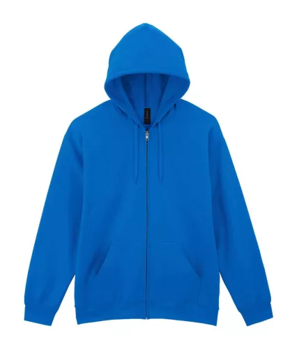 SOFTSTYLE™ FullZipp kapucnis pulóver M royal kék