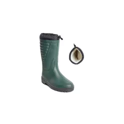 Coverguard szőrmés PVC munkavédelmi csizma (zöld)