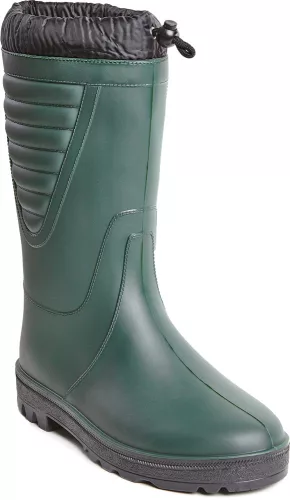 Coverguard szőrmés PVC munkavédelmi csizma (zöld)