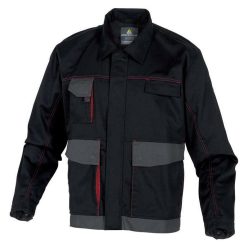 DMVESNR Delta Plus munkáskabát fekete/piros S