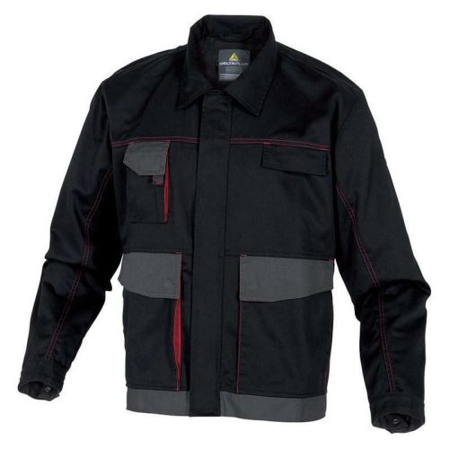 DMVESNR Delta Plus munkáskabát fekete/piros M