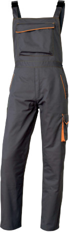 M6SALGO  PANOPLY mellesnadrág szürke/narancs  3XL