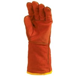 EP marhahasíték hegesztőkesztyű pamut béléssel