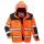 Portwest C466 Hi-Vis Classic 3in1 bomber láthatósági dzseki (narancs/fekete)