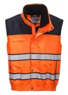 Portwest C466 Hi-Vis Classic 3in1 bomber láthatósági dzseki (narancs/fekete)