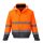 Portwest Hi-Vis kéttónusú bomber kabát (narancs/tengerészkék)