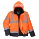 Portwest S266 Hi-Vis kéttónusú bomber kabát