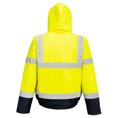 Portwest S266 Hi-Vis kéttónusú bomber kabát